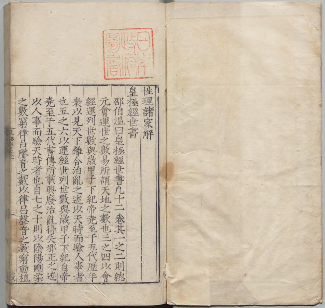 《性理诸家解》三十四卷.明刊本