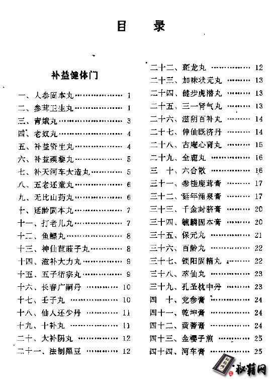 绝大部分都未在民间流传过千古金丹和旷世奇方《道家秘方精华》